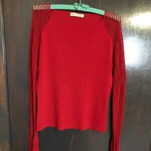 Bianca Nygard Ladies Red Long Sleeve Sweater Size Medium